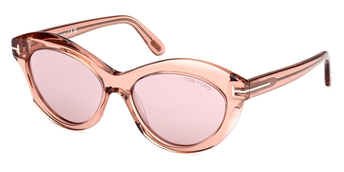 Color: Shiny Light Pink (72Z) - Tom Ford FT111172Z55