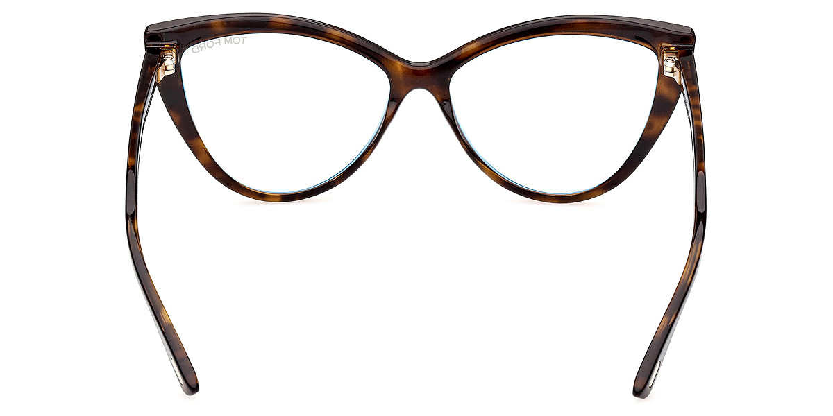 Color: Shiny Dark Havana/T Logo (052) - Tom Ford FT5843-B05256