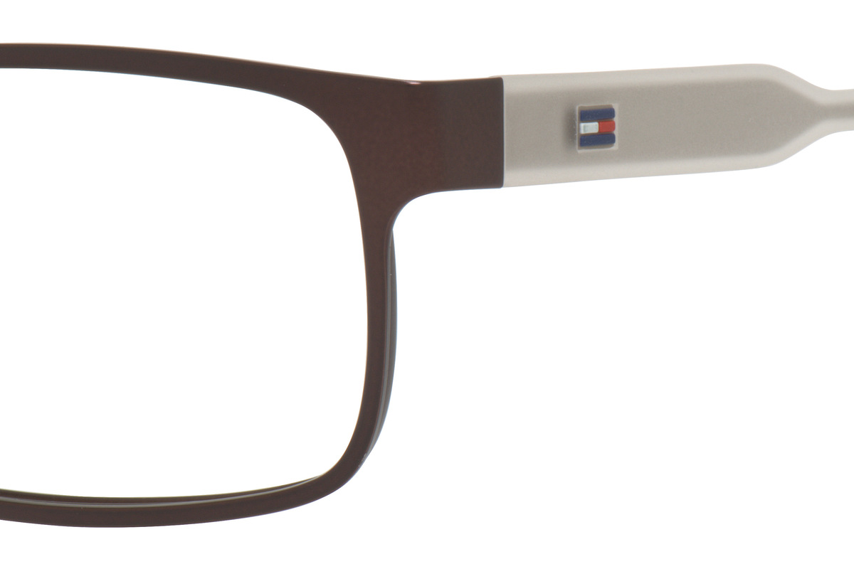 Color: Matte Brown Crystal Gold (0ERP) - Tommy Hilfiger THF14420ERP55