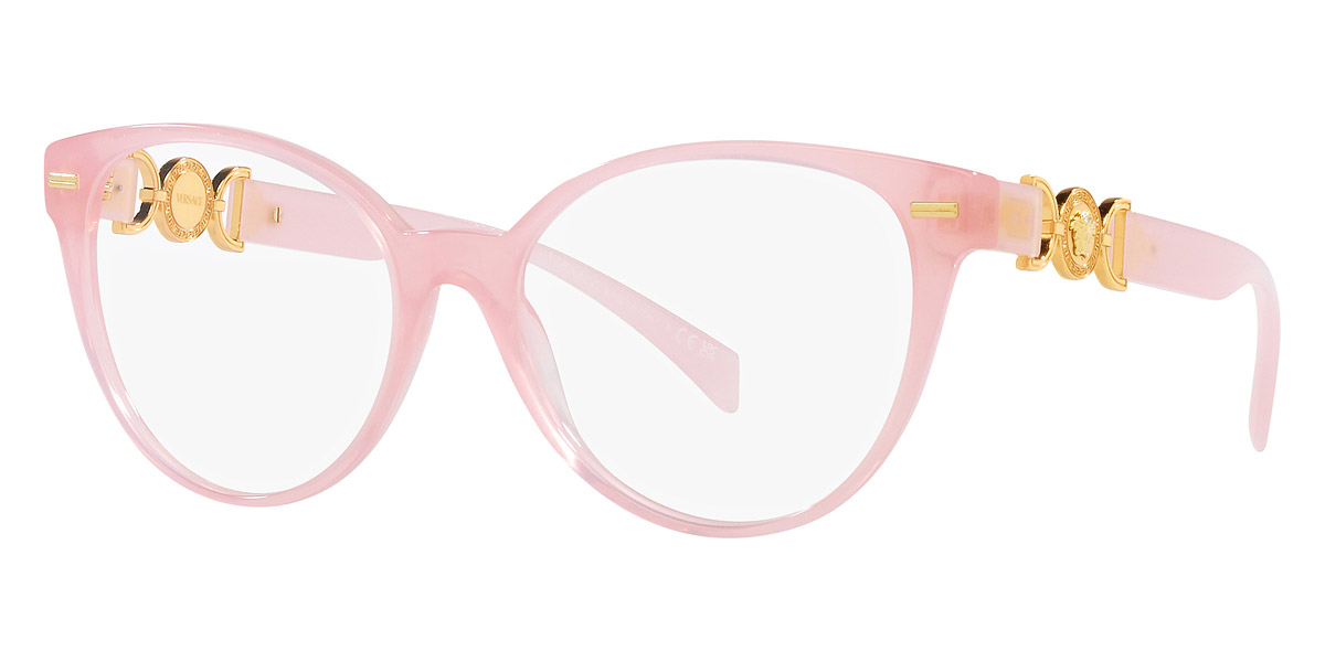 Versace™ VE3334 5402 55 Opal Pink Eyeglasses