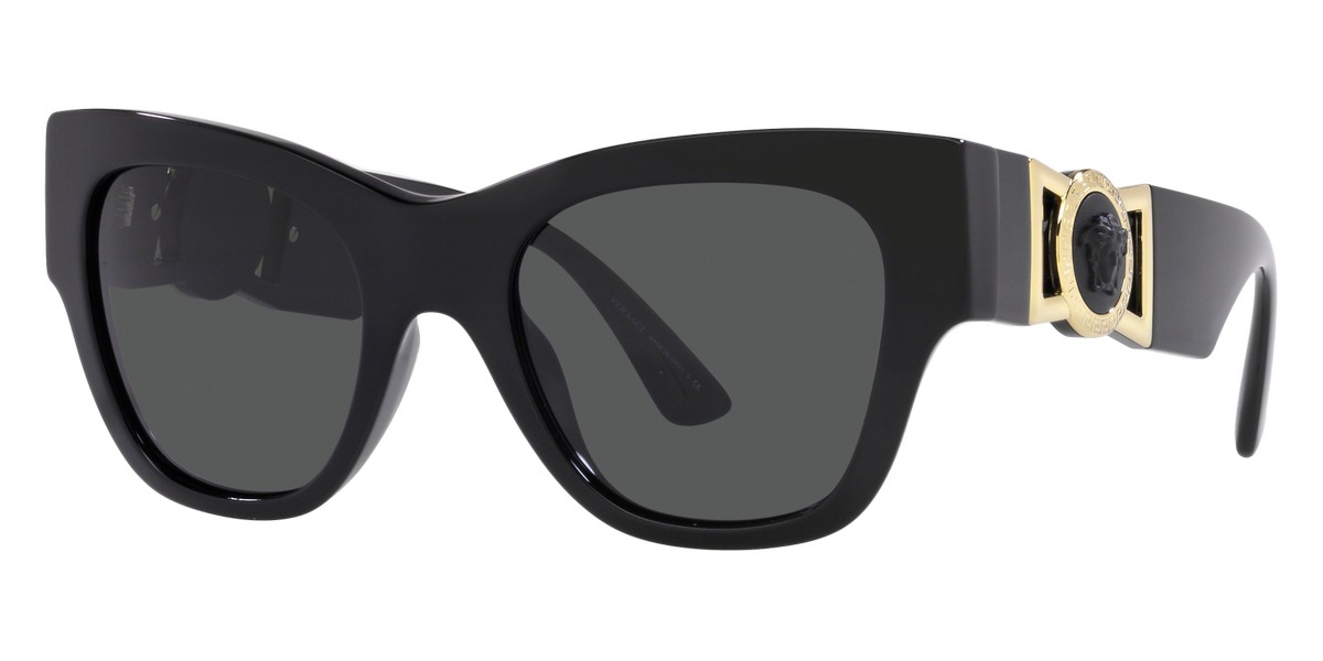 Versace™ VE4415U GB1/87 52 Black Sunglasses