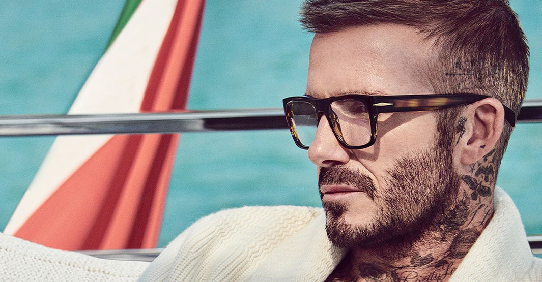 David Beckham Motorcycle Eyewear Collection